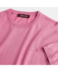 MCS MAGLIA IN COTONE A MANICHE CORTE