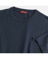 MCS MAGLIA IN COTONE A MANICHE CORTE