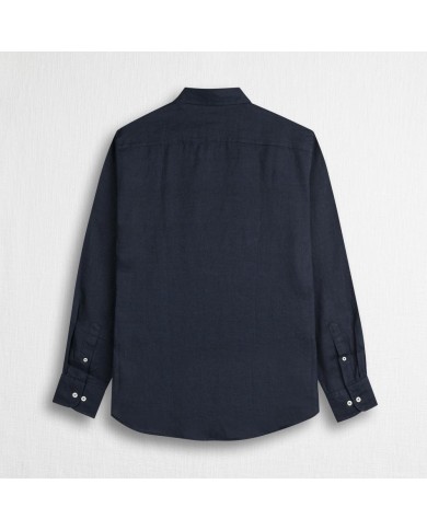 MCS CAMICIA DI LINO A MANICHE LUNGHE