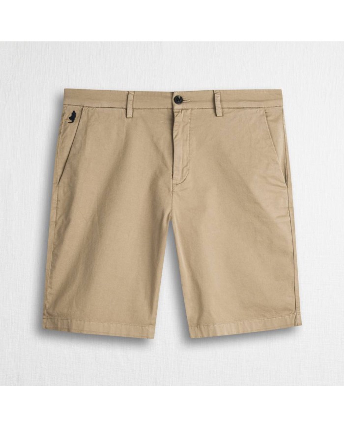 MCS PANTALONCINI CHINO IN GABARDINA STRETCH