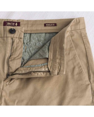 MCS PANTALONCINI CHINO IN GABARDINA STRETCH
