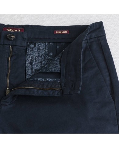 MCS PANTALONCINI CHINO IN GABARDINA STRETCH