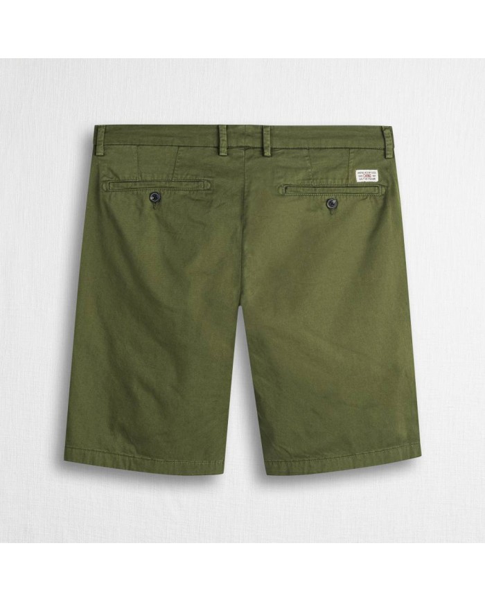 MCS PANTALONCINI CHINO IN GABARDINA STRETCH