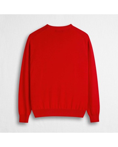 MCS MAGLIA IN COTONE GIROCOLLO