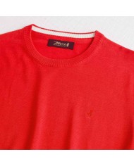 MCS MAGLIA IN COTONE GIROCOLLO