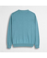 MCS MAGLIA IN COTONE GIROCOLLO