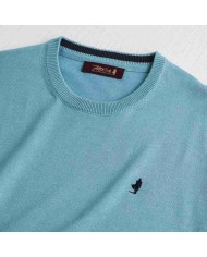 MCS MAGLIA IN COTONE GIROCOLLO