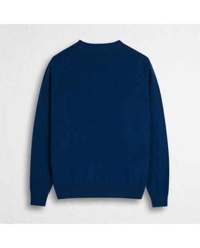 MCS MAGLIA IN COTONE GIROCOLLO