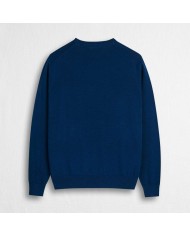 MCS MAGLIA IN COTONE GIROCOLLO