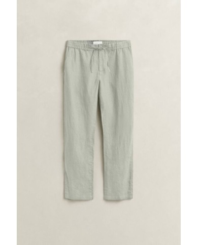 GANT PANTALONI IN LINO
