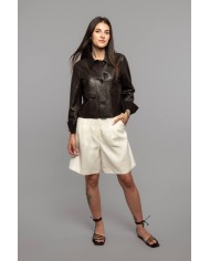 AUTHORITY GIACCA IN PELLE GAIA