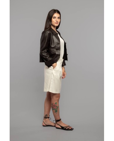 AUTHORITY GIACCA IN PELLE GAIA