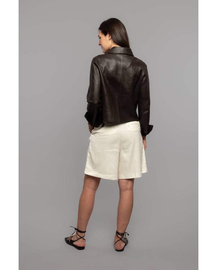 AUTHORITY GIACCA IN PELLE GAIA