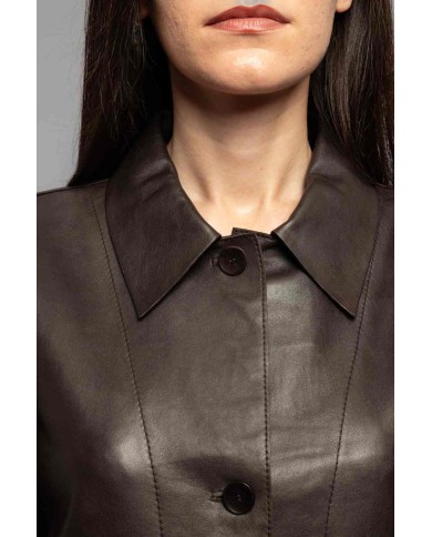 AUTHORITY GIACCA IN PELLE GAIA