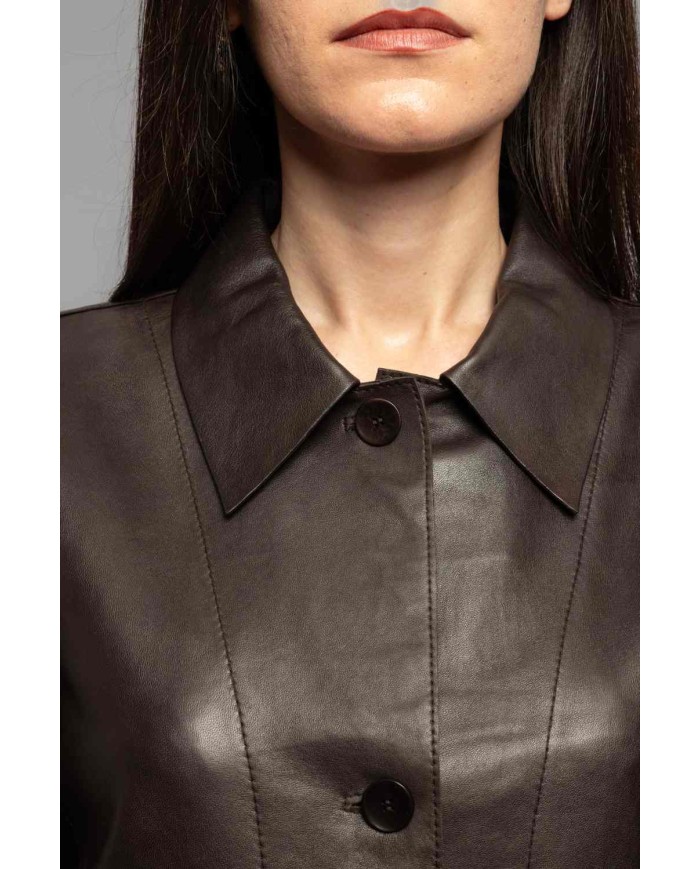 AUTHORITY GIACCA IN PELLE GAIA