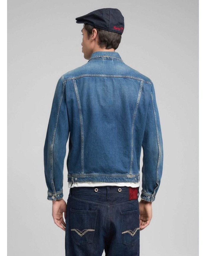 REPLAY GIUBBINO IN DENIM USED