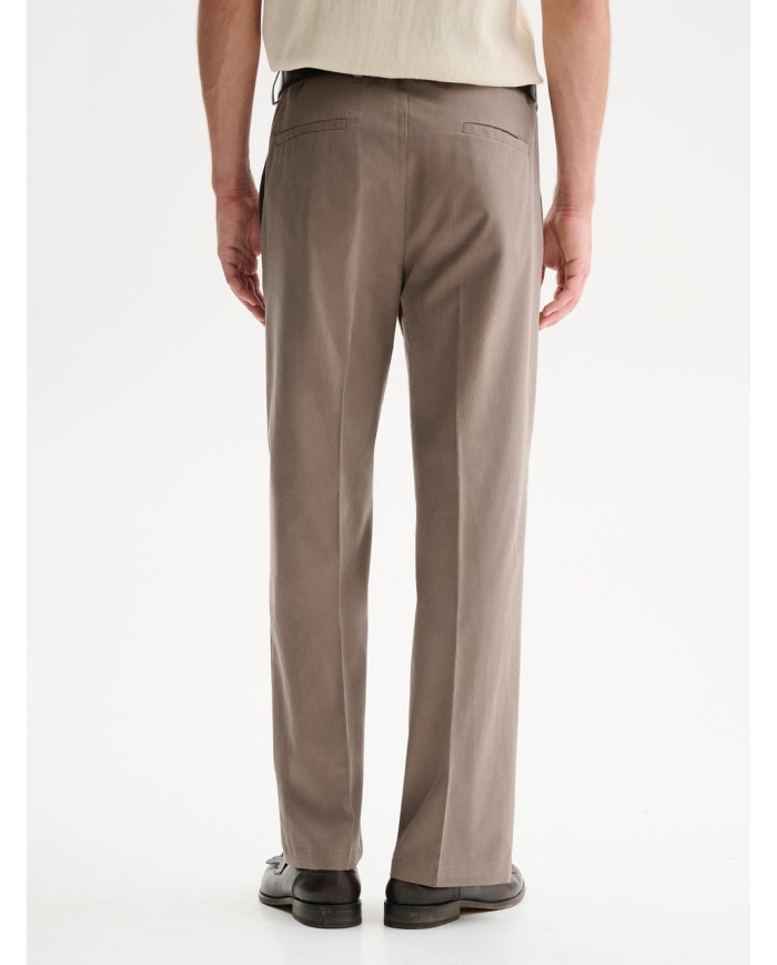 QB24 PANTALONI LOOSE FIT DA COMPLETO IN TESSUTO MANOPESCA