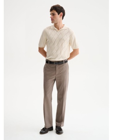 QB24 PANTALONI LOOSE FIT DA COMPLETO IN TESSUTO MANOPESCA