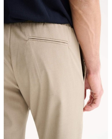 QB24 PANTALONI JOGGER REGULAR FIT CON COULISSE IN POLIVISCOSA