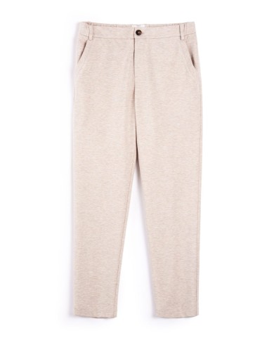 QB24 PANTALONE ELEGANTE MONOCROMO