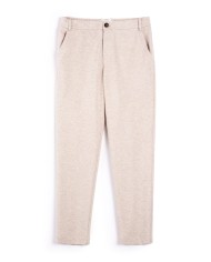 QB24 PANTALONE ELEGANTE MONOCROMO