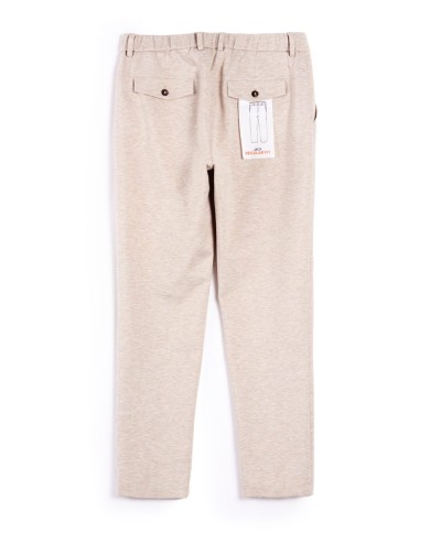 QB24 PANTALONE ELEGANTE MONOCROMO