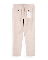 QB24 PANTALONE ELEGANTE MONOCROMO