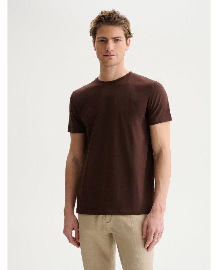 QB24 MAGLIATTA GIROCOLLO IN JERSEY BIELASTICO