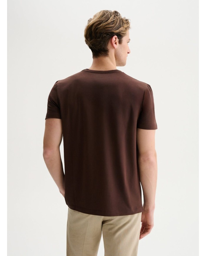 QB24 MAGLIATTA GIROCOLLO IN JERSEY BIELASTICO