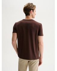 QB24 MAGLIATTA GIROCOLLO IN JERSEY BIELASTICO