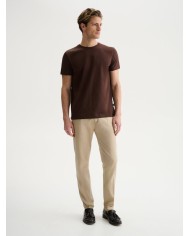 QB24 MAGLIATTA GIROCOLLO IN JERSEY BIELASTICO