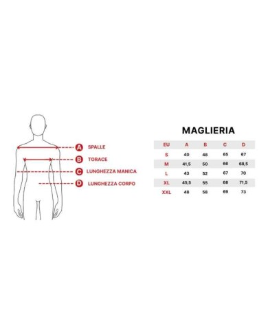 QB24 MAGLIATTA GIROCOLLO IN JERSEY BIELASTICO
