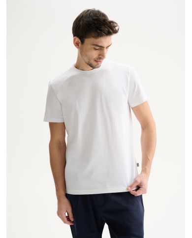 QB24 MAGLIATTA GIROCOLLO IN JERSEY BIELASTICO