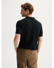 QB24 POLO IN MAGLIA BASIC IN COTONE CREPE