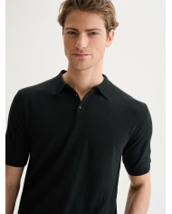 QB24 POLO IN MAGLIA BASIC IN COTONE CREPE