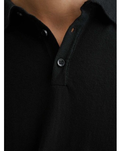 QB24 POLO IN MAGLIA BASIC IN COTONE CREPE