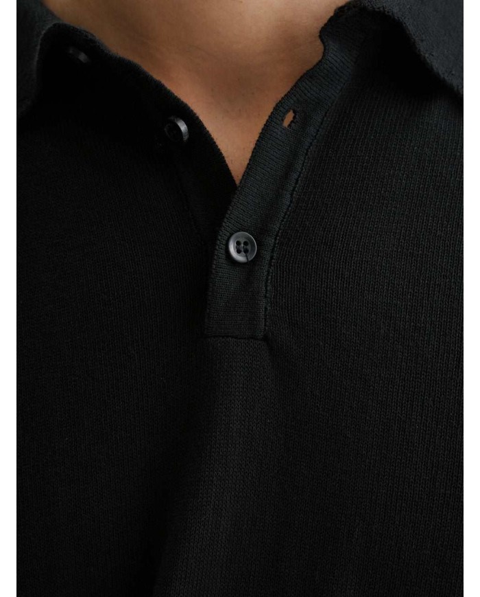 QB24 POLO IN MAGLIA BASIC IN COTONE CREPE