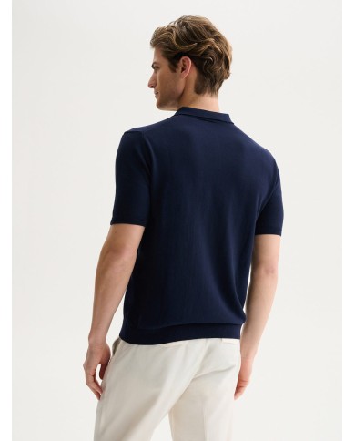 QB24 POLO IN MAGLIA BASIC IN COTONE CREPE