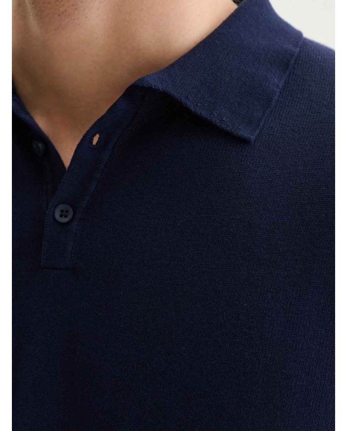 QB24 POLO IN MAGLIA BASIC IN COTONE CREPE