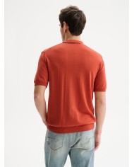 QB24 POLO IN MAGLIA BASIC IN COTONE CREPE