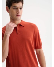 QB24 POLO IN MAGLIA BASIC IN COTONE CREPE