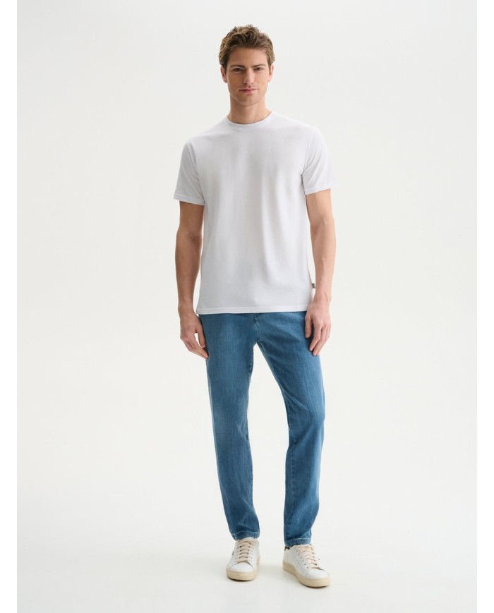 QB24 MAGLIETTA GIROCOLLO IN PIQUET DI COTONE