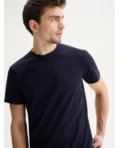 QB24 MAGLIETTA GIROCOLLO IN PIQUET DI COTONE