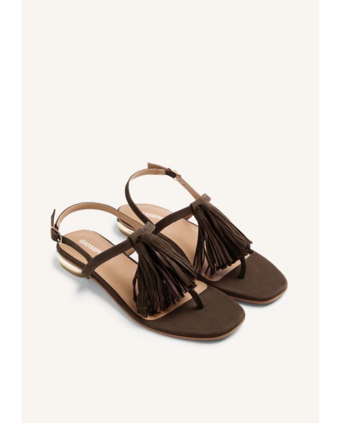 GIOSEPPO SANDALI DONNA ESCANABA IN PELLE