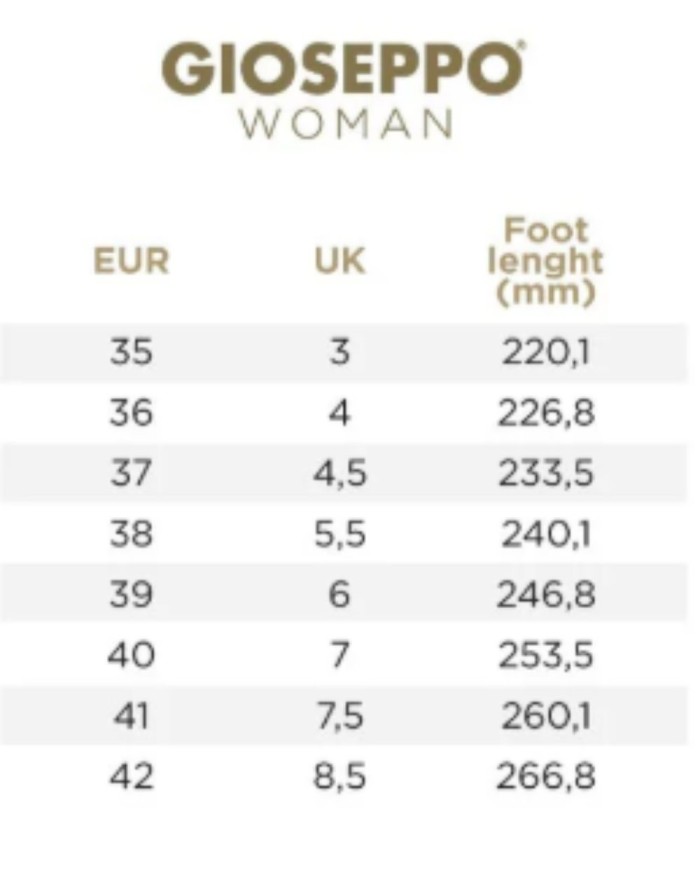 GIOSEPPO SANDALI DONNA NECEDAH IN PELLE