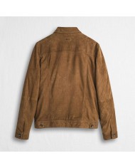 MCS GIACCA TRUCKER IN PELLE