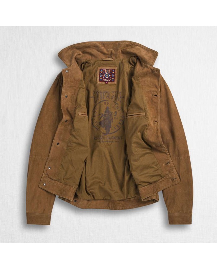 MCS GIACCA TRUCKER IN PELLE