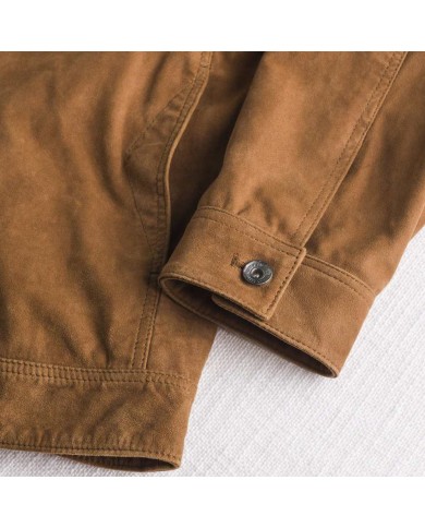 MCS GIACCA TRUCKER IN PELLE