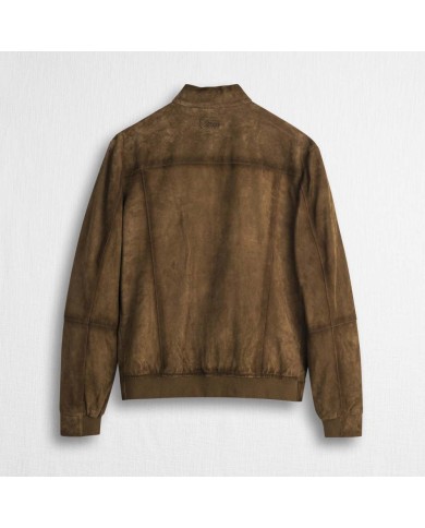 MCS GIACCA IN PELLE SCAMOSCIATA