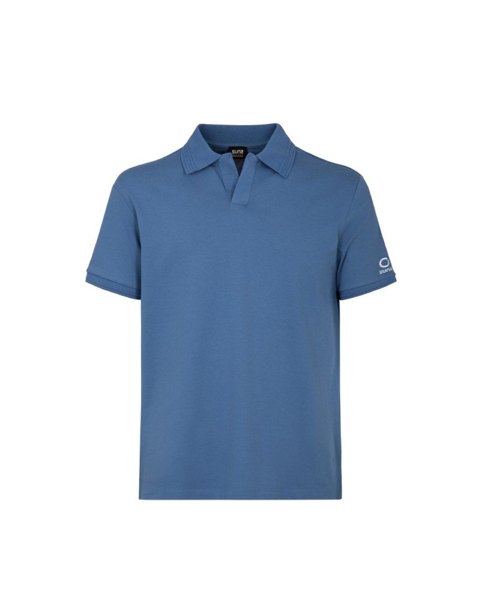 SUNSBOARDS POLO FEDERICO LABEL IN PIQUET